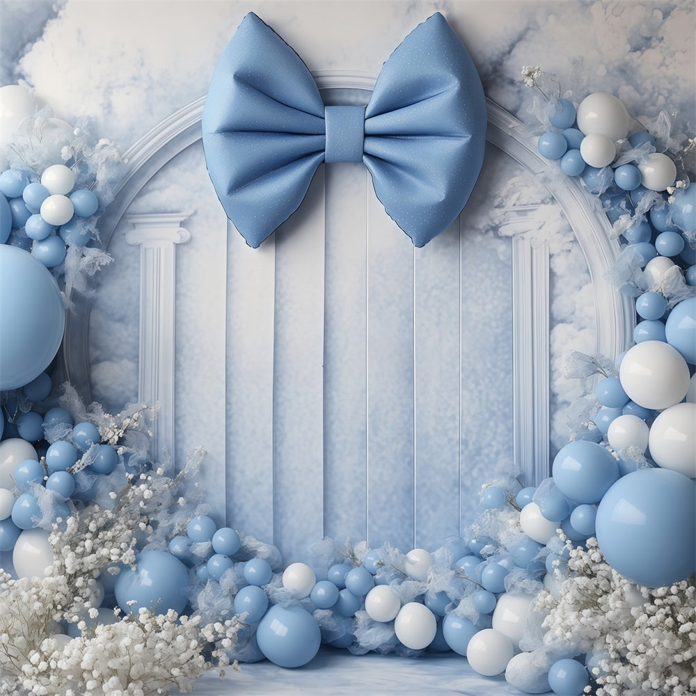 Fond studio bébé Arche Bleue Fantaisie BRP57-281
