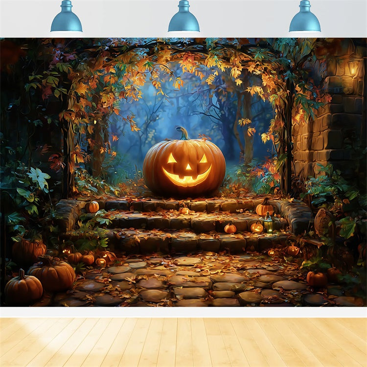 Toile de fond Photo Halloween Magie Rustique d’Automne BRP57-67