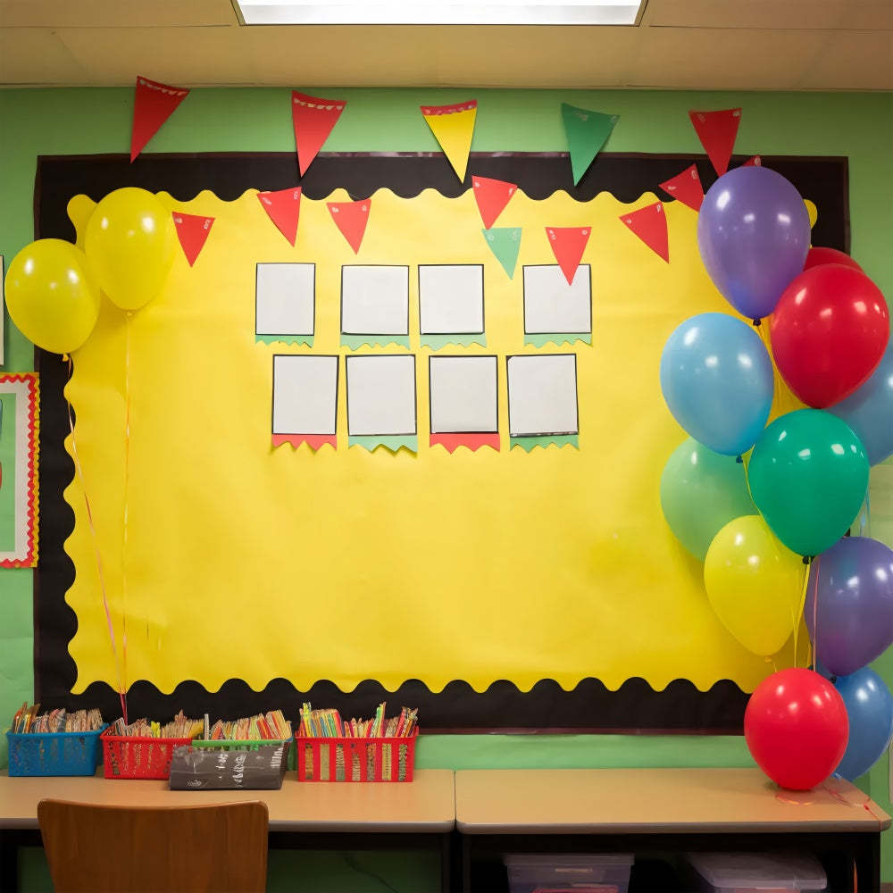 Toile de Fond Retour à l'École Chef de Classe BRP7-189