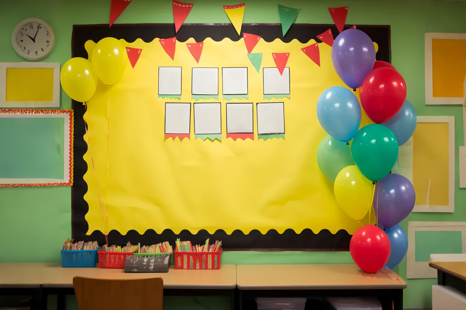 Toile de Fond Retour à l'École Chef de Classe BRP7-189