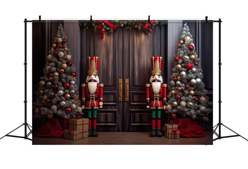 Toile de Fond Garde Casse-Noisette de Noël BRP8-120