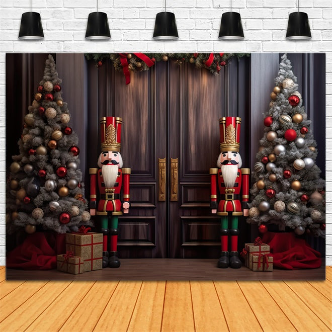 Toile de Fond Garde Casse-Noisette de Noël BRP8-120
