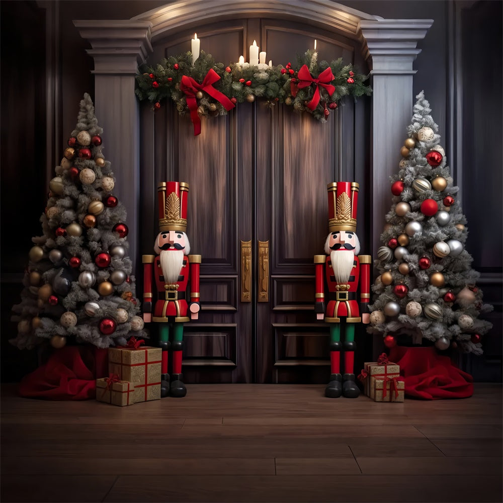 Toile de Fond Garde Casse-Noisette de Noël BRP8-120