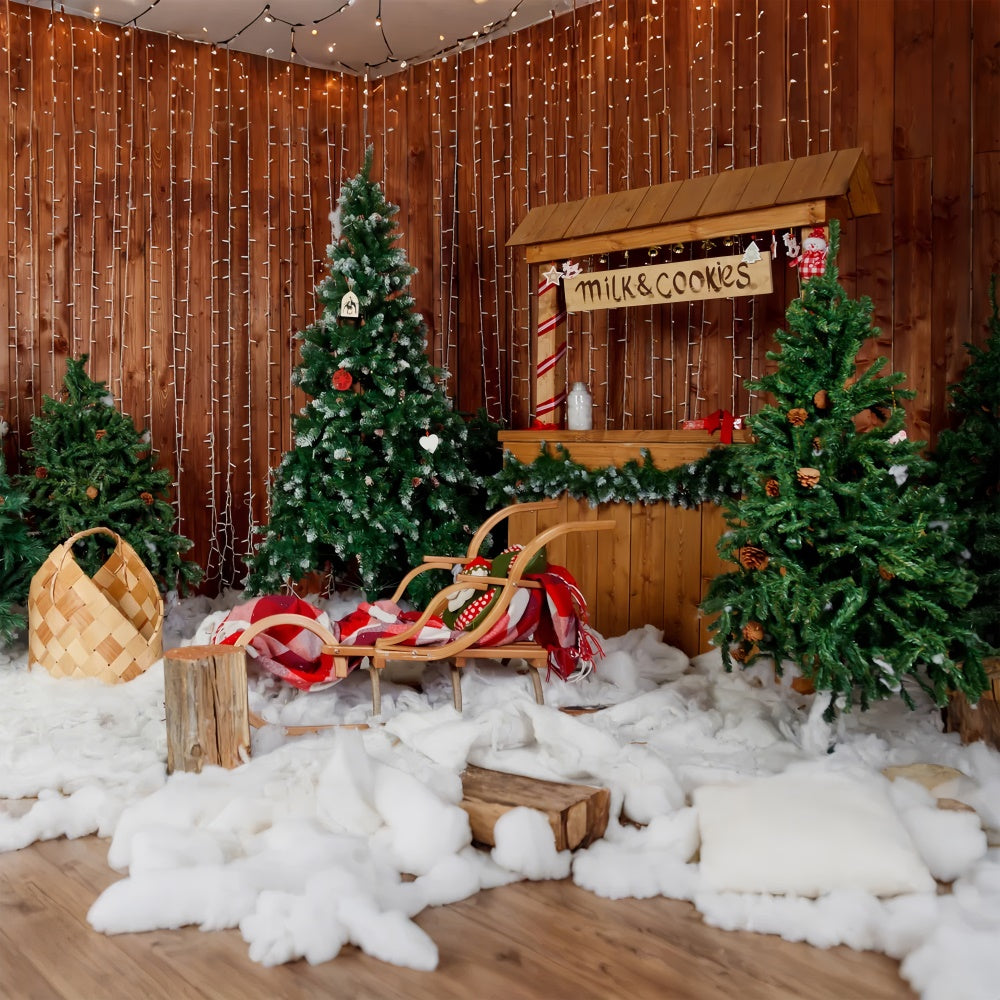 Toile de Fond Marché de Noël Confortable BRP8-155
