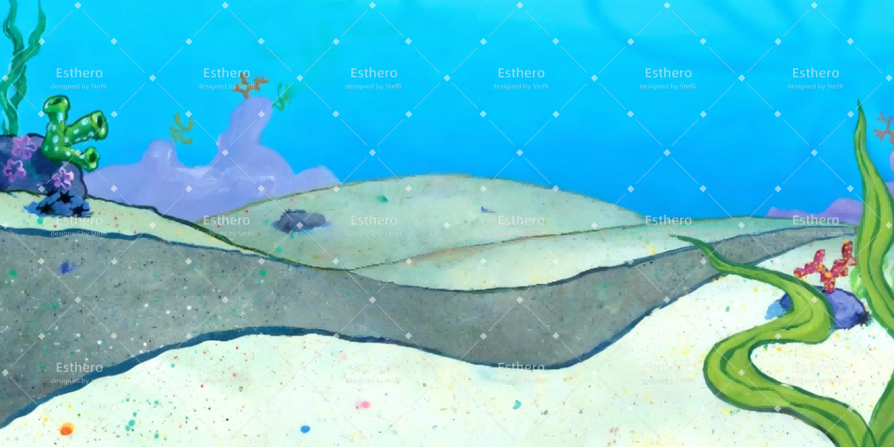 Fond de Scene Route de Bikini Bottom CSH59-T87