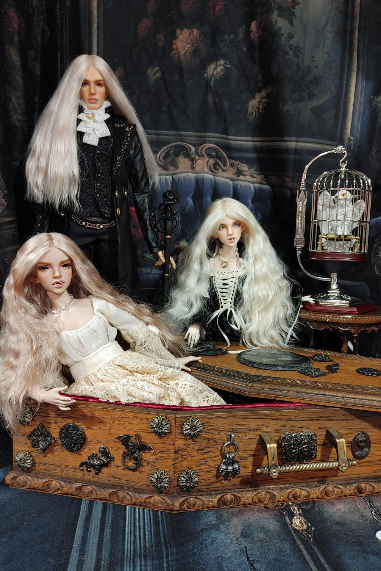 Toile de fond salon victorien mur rétro canapé RR6-63