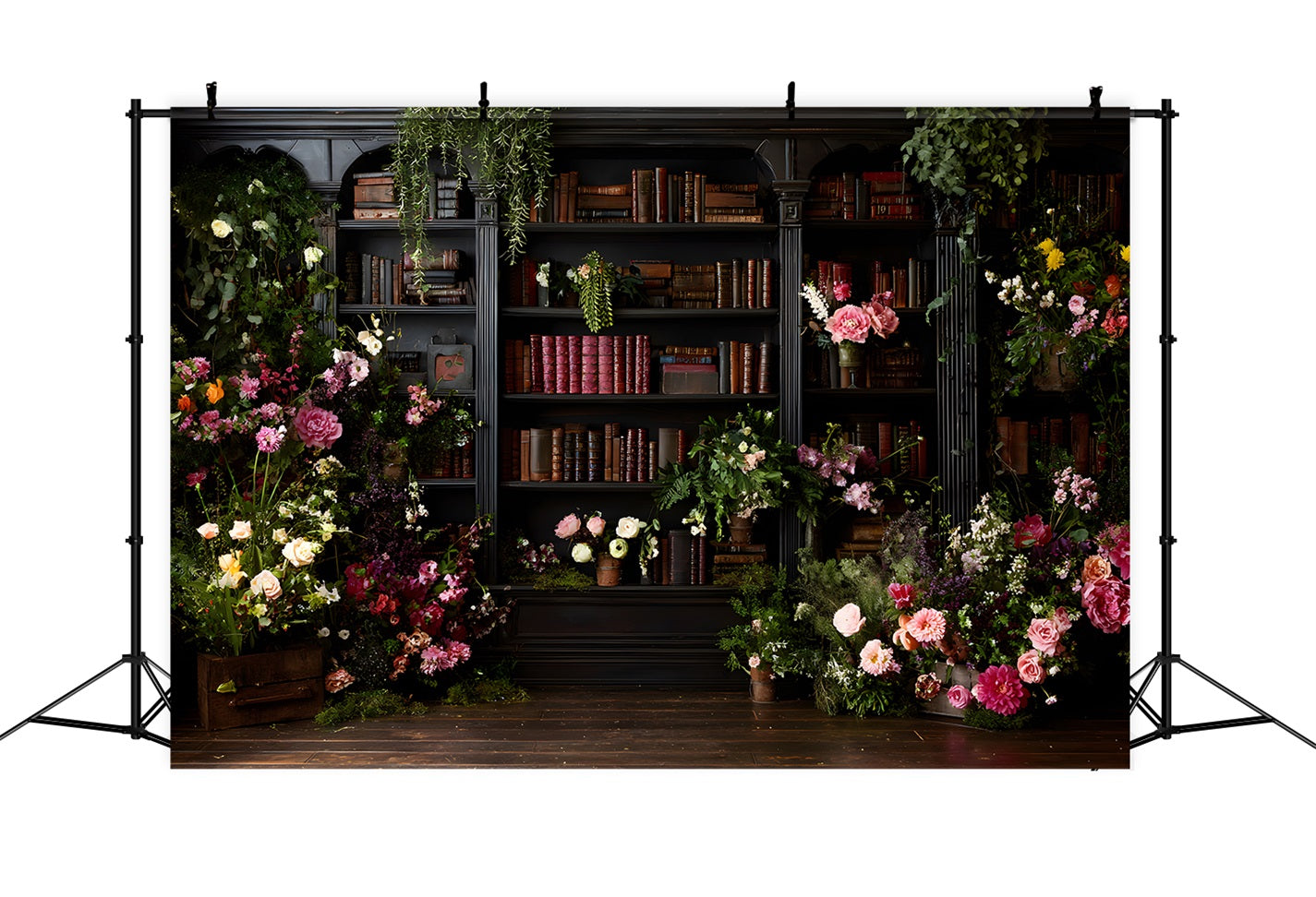 Fond Photo Fête des Mères Bibliothèque Fleurs Charme Vintage Par Magali