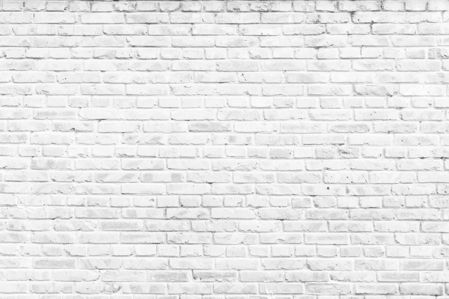 Toile de fond Mur Brique Blanc Classique Lumineux CJJ3-21