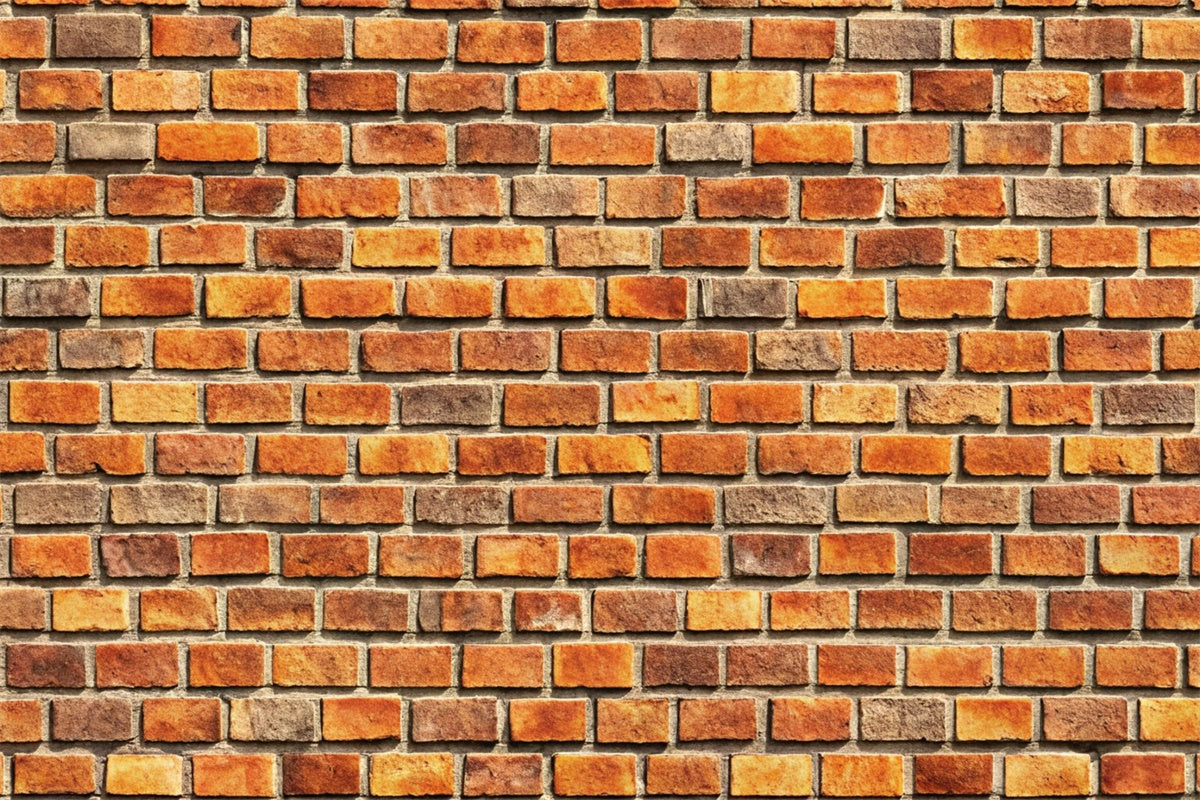 Toile de fond Mur Brique Tons Chaleureux Rustiques CJJ3-27