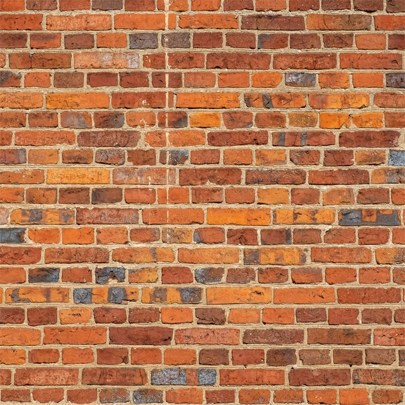 Toile de fond Mur Brique Mélange de Tons Chaleureux CJJ3-31