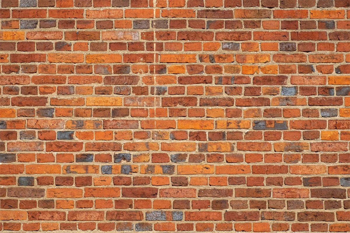 Toile de fond Mur Brique Mélange de Tons Chaleureux CJJ3-31