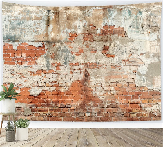 Toile de fond Photo Brique Texture Brique Écaillée CJJ3-38