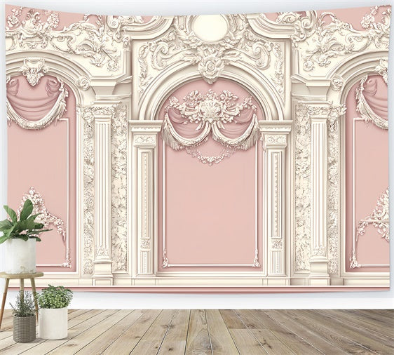 Toile de fond Mur Vintage Mur Floral en Relief Doux CSH2-260