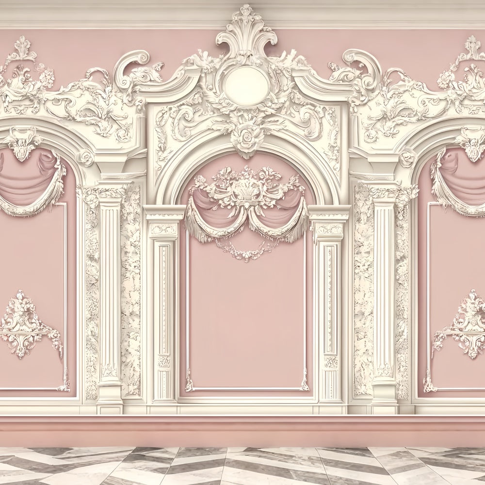 Toile de fond Mur Vintage Mur Floral en Relief Doux CSH2-260