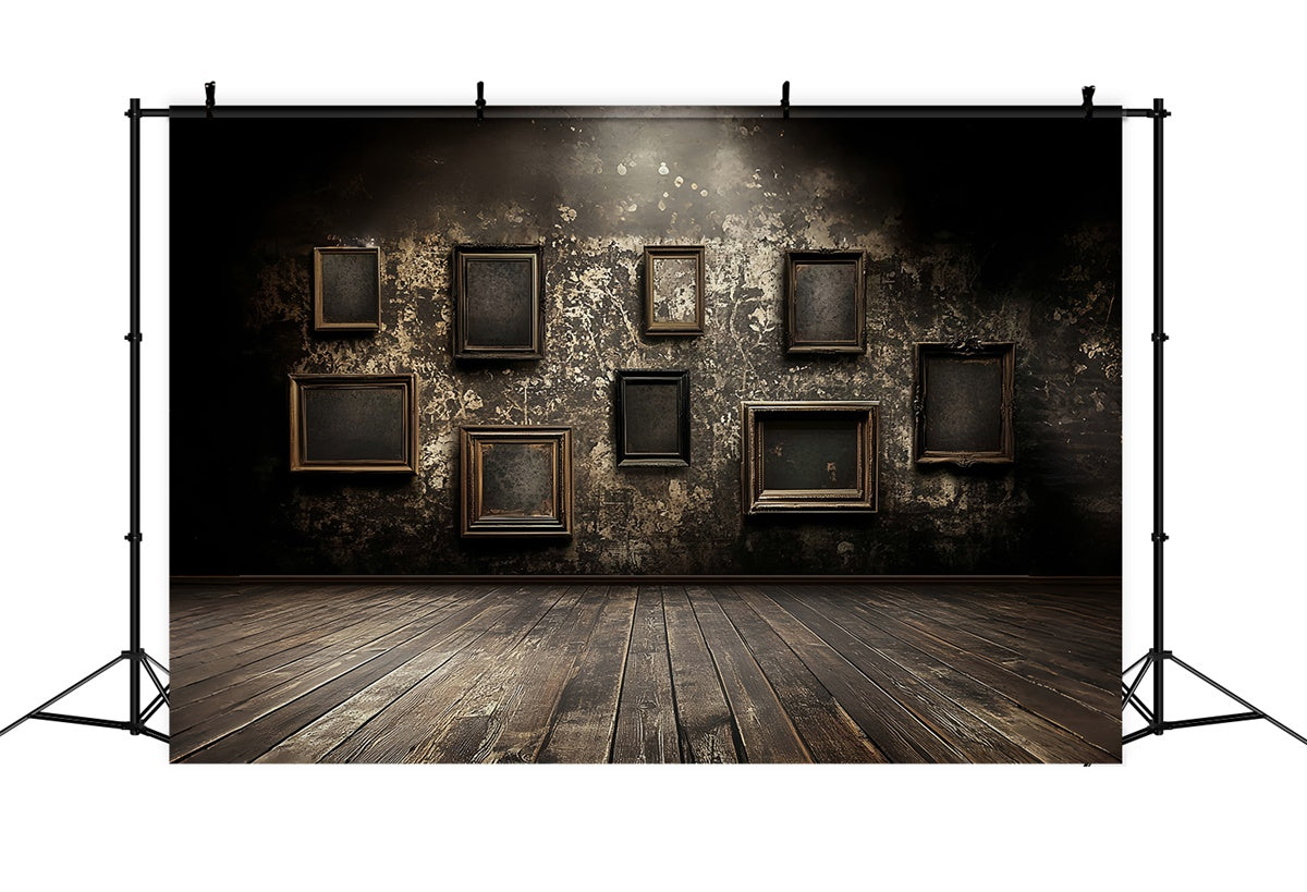 Toile de fond Mur Vintage Galerie de Cadres Antiques CSH2-266
