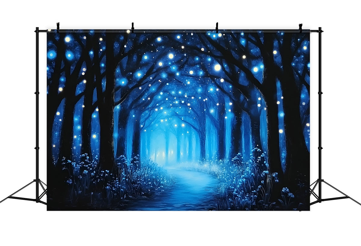 Toile de fond Forêt Enchantée Idées Chemin de Rêve Étincelant CSH4-102