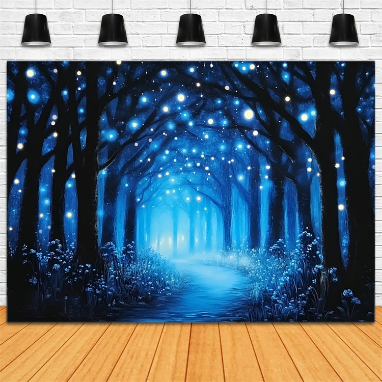 Toile de fond Forêt Enchantée Idées Chemin de Rêve Étincelant CSH4-102
