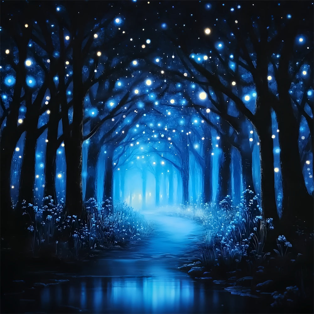 Toile de fond Forêt Enchantée Idées Chemin de Rêve Étincelant CSH4-102