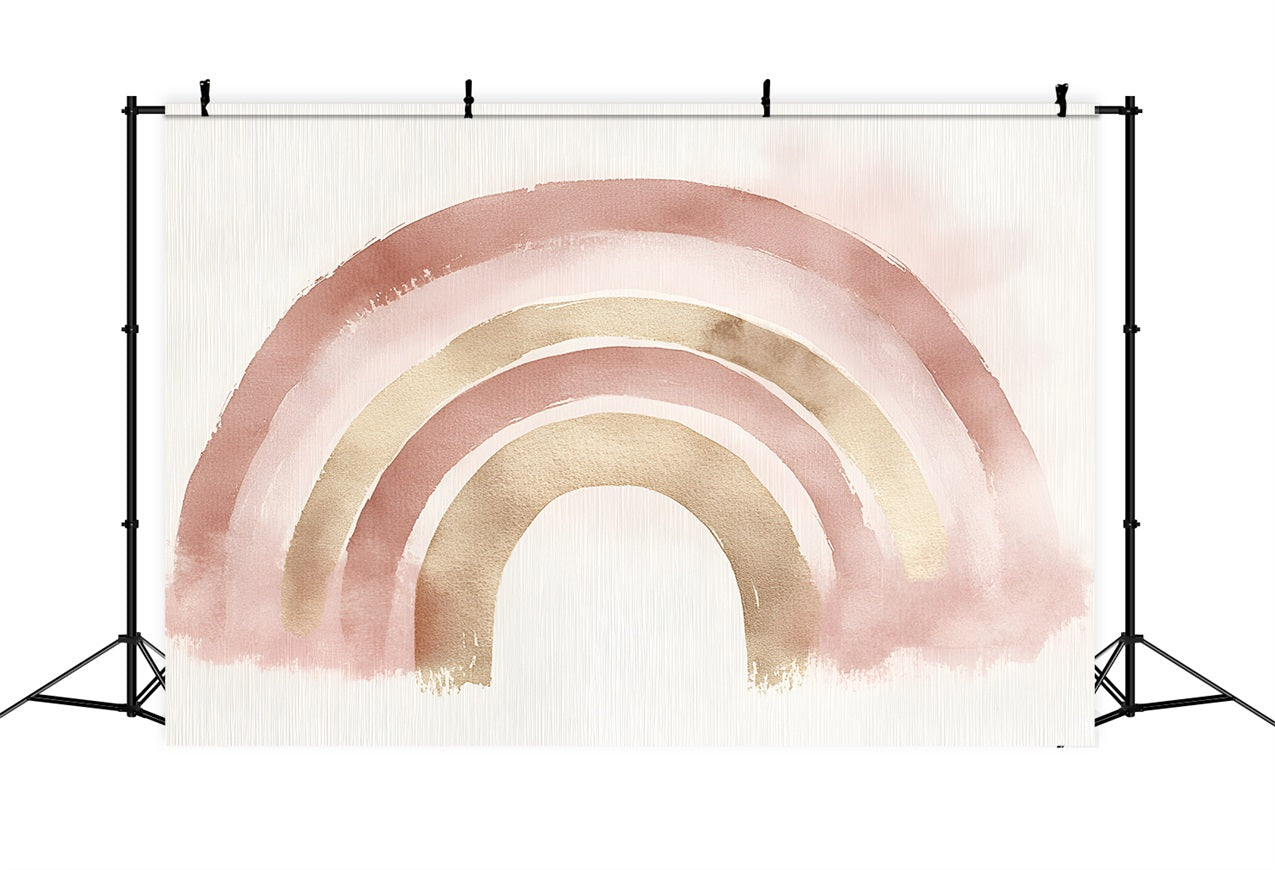 Toile de fond Bohème Arche Pastel Arc-en-Ciel CSH4-126