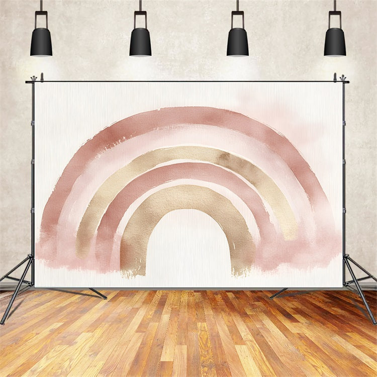Toile de fond Bohème Arche Pastel Arc-en-Ciel CSH4-126