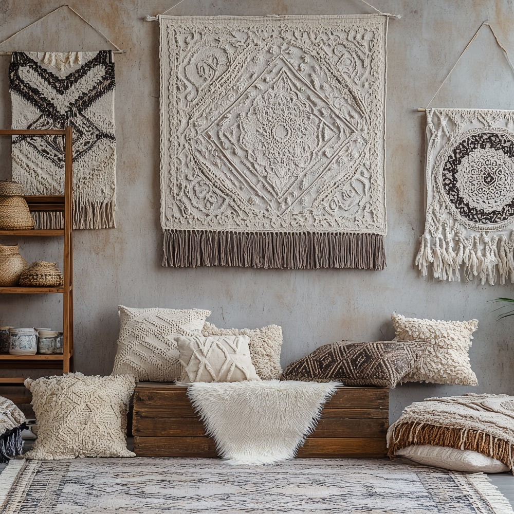 Toile de fond Photo Bohème Tapisserie Murale Tissée CSH4-153