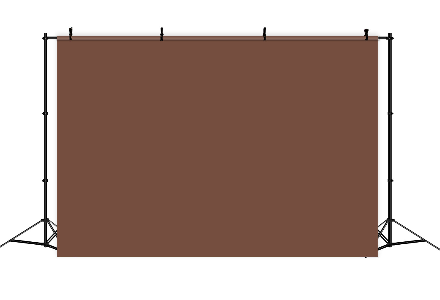 Toile de fond Brun Terracotta Intense CSH4-164