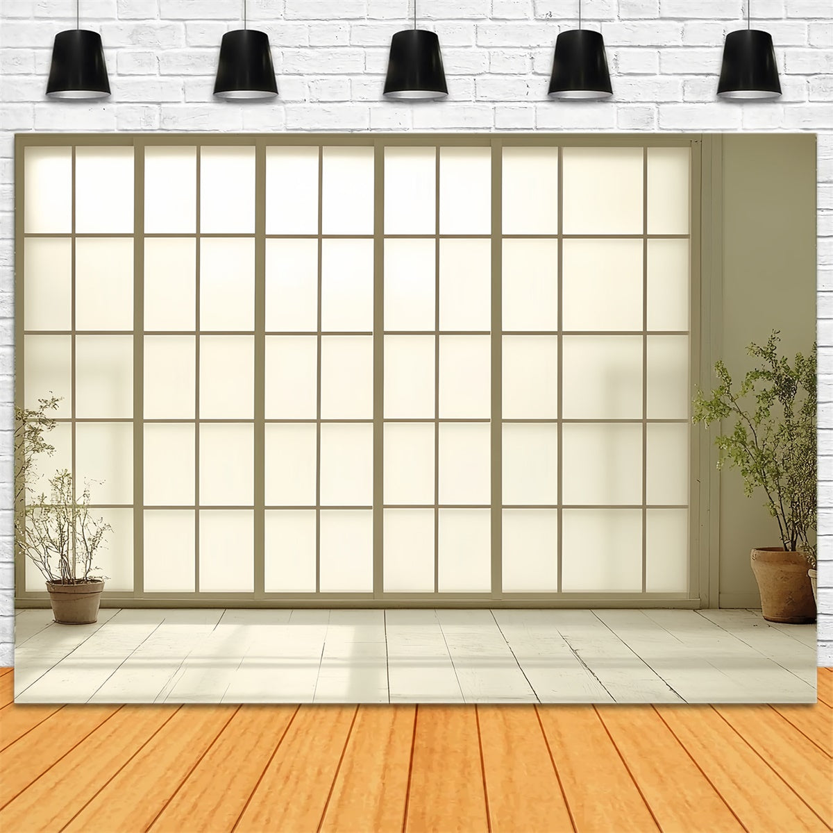 Toile de fond Portrait Mur Japonais Minimaliste CSH4-181