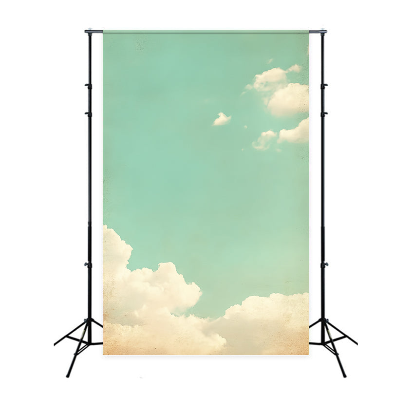 Toile de fond Portrait Ciel Rétro Nuages Doux CSH4-188