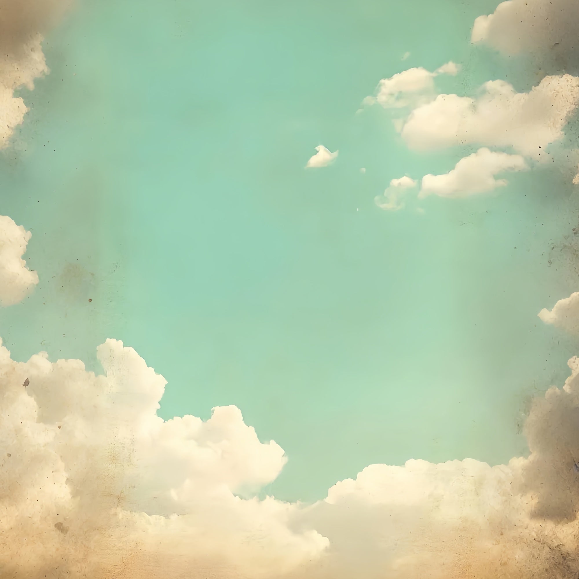 Toile de fond Portrait Ciel Rétro Nuages Doux CSH4-188