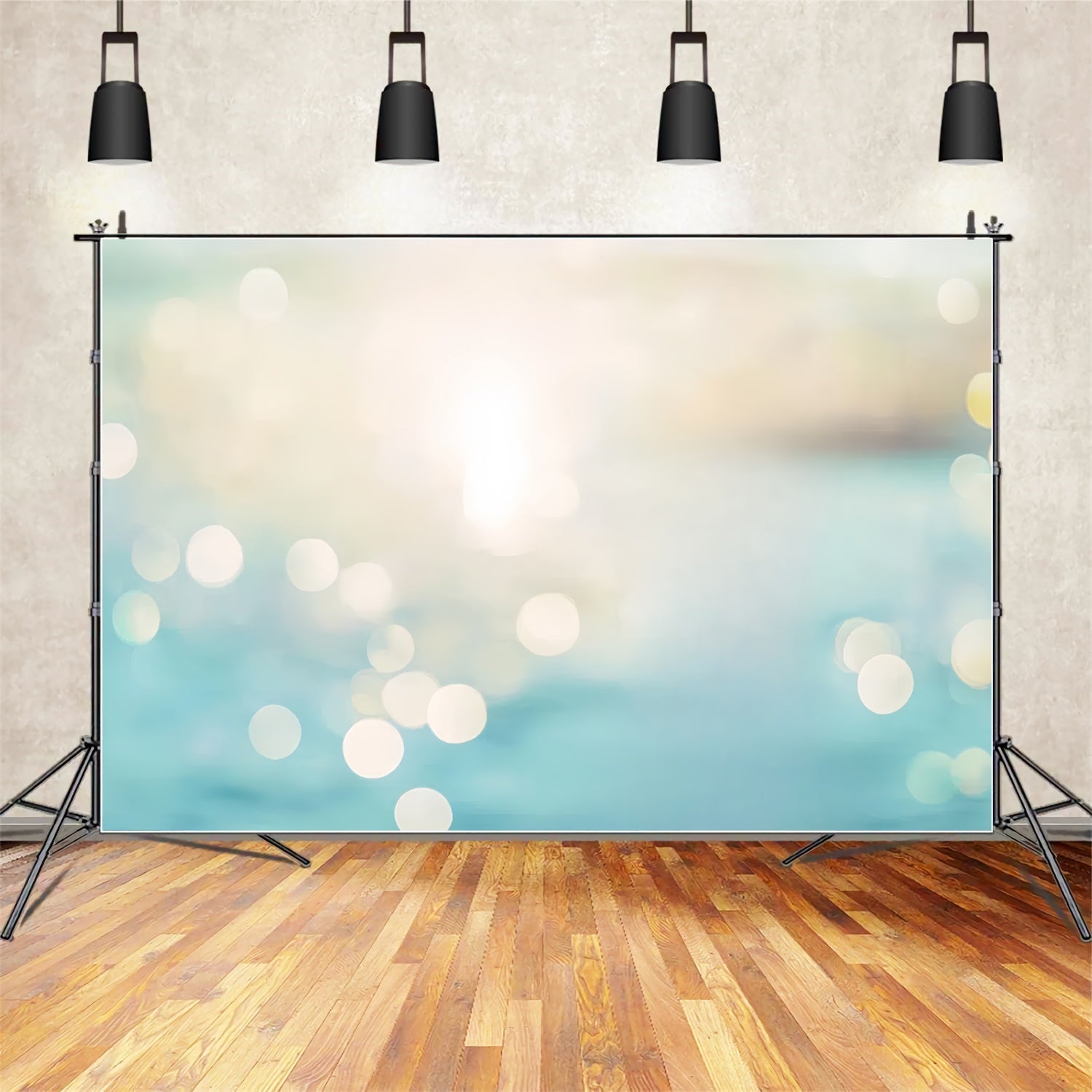Toile de fond Portrait Bokeh Flottant Éclat Pastel CSH4-203