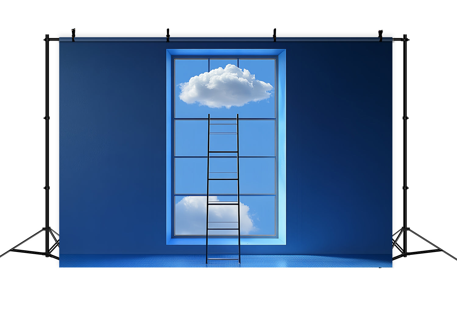 Toile de fond Ciel Calme Nuages Gonflés CSH4-237