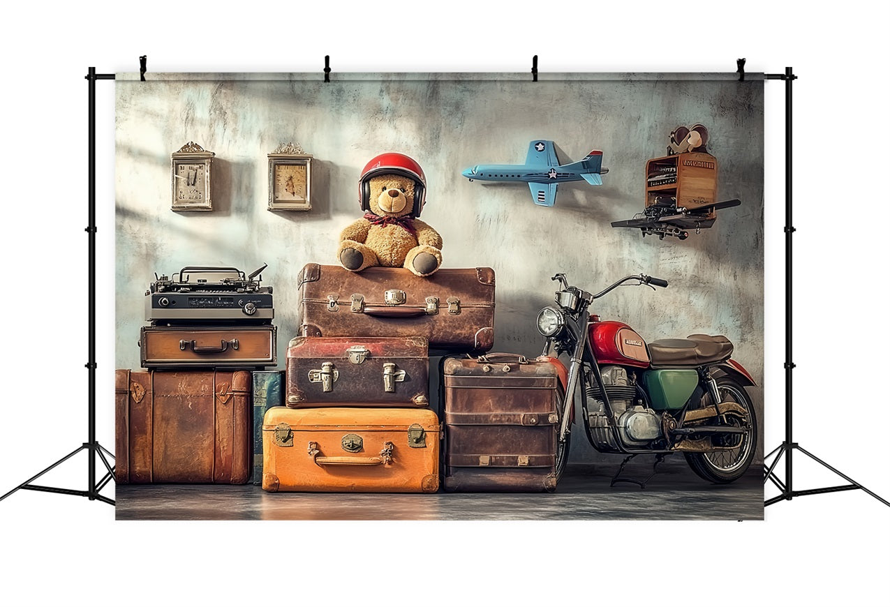 Toile de fond Classique Photo Souvenirs de Voyage Mur Vintage CSH4-305