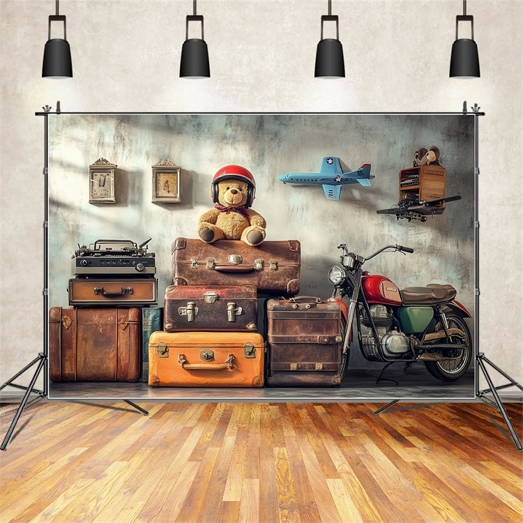 Toile de fond Classique Photo Souvenirs de Voyage Mur Vintage CSH4-305