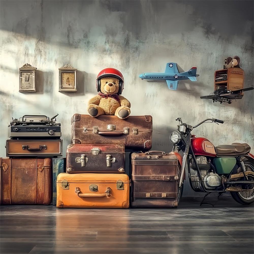 Toile de fond Classique Photo Souvenirs de Voyage Mur Vintage CSH4-305