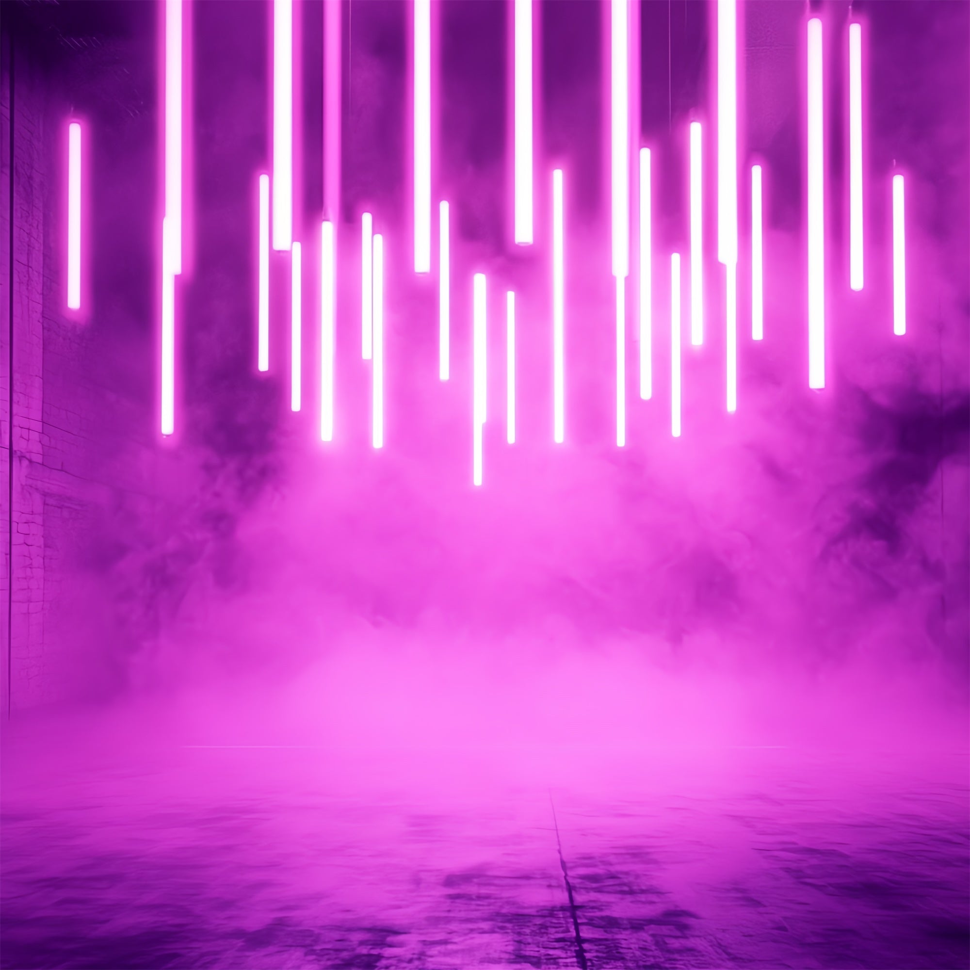 Toile de fond Thème Sport Barres Néon Suspendues CSH4-384