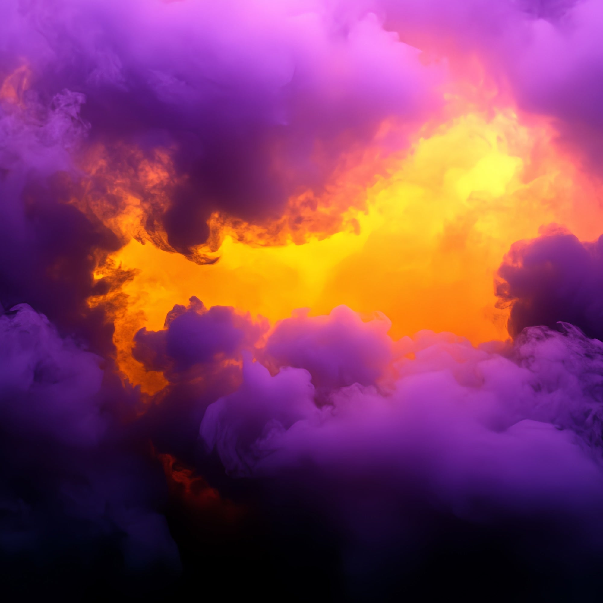 Toile de fond Photo Sport Fumée Lumière de Feu Éthérée CSH4-389