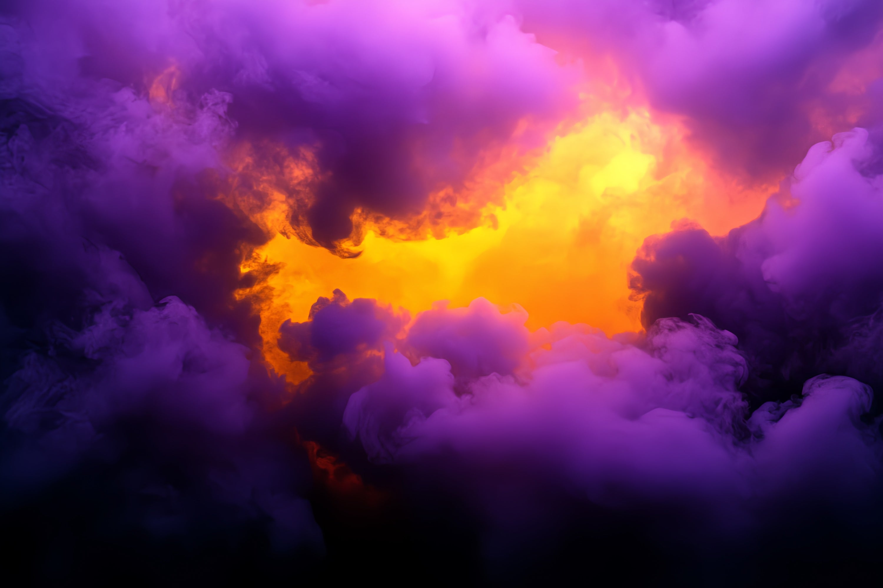 Toile de fond Photo Sport Fumée Lumière de Feu Éthérée CSH4-389