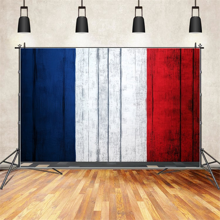 Toile de fond Vintage pour Photographie Mur en Bois Peint CSH4-421