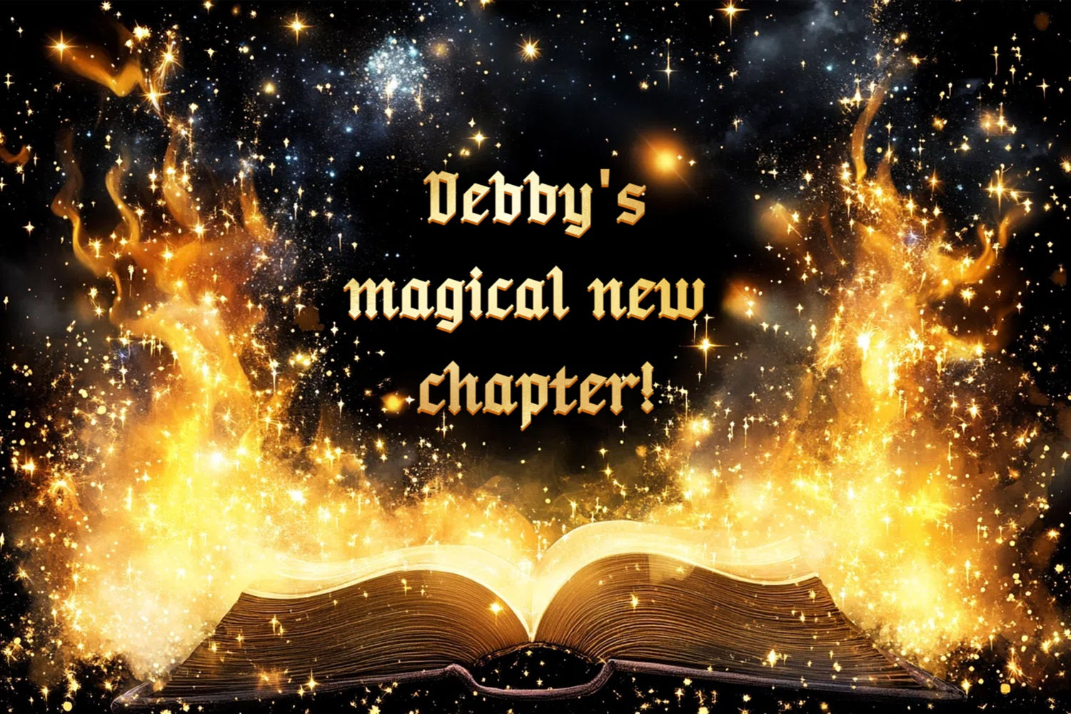 Toile de fond Anniversaire Personnalisé Livre Magique Lumineux CSH4-62