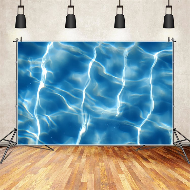 Toile de fond Eau Reflets Scintillants Été CSH5-116