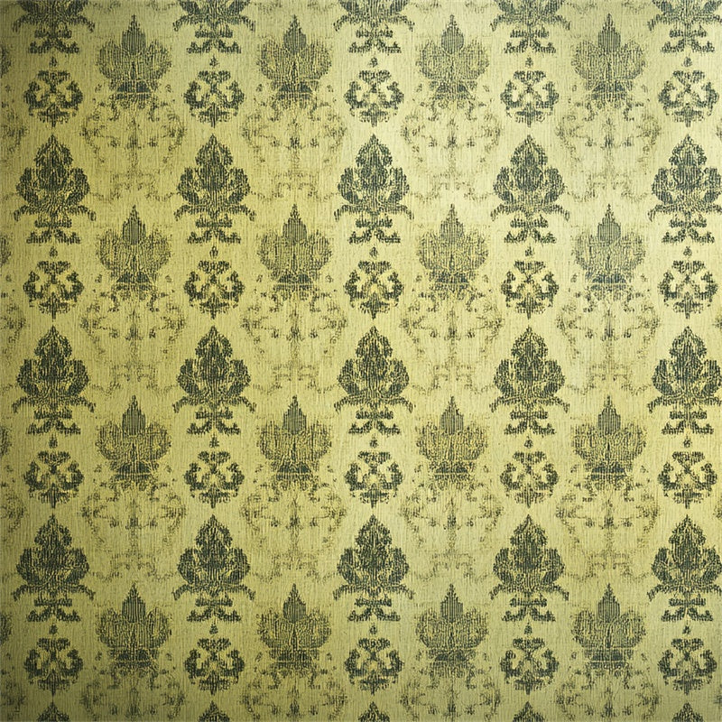 Toile de fond Années 70 Luxe Fané Motif Or Damassé CSH5-178