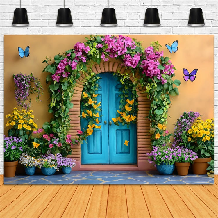 Toile de fond Enfants Entrée Jardin Secret CSH5-274