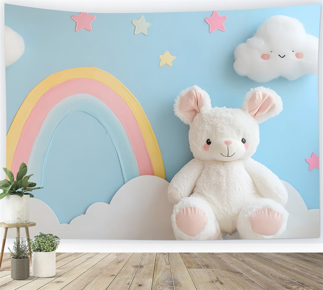 Toile de fond Nouveau-né Rêve Ciel Enjoué CSH5-279