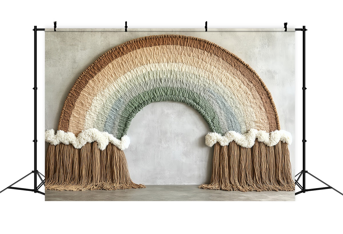 Toile de fond Enfants Arche Macramé Texture Confortable CSH5-290