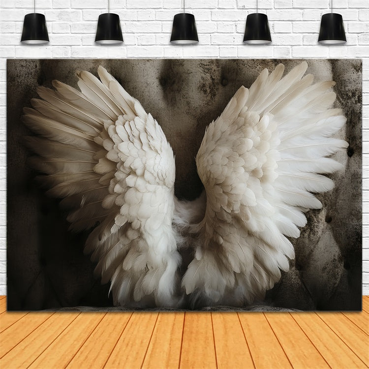 Toile de fond Enfants Ange Rêve Plume Ailes CSH5-294