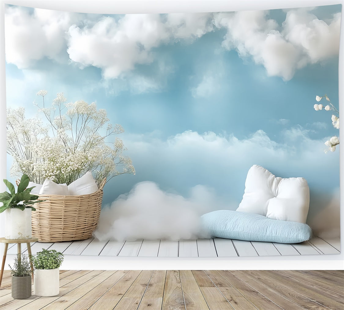 Toile de fond Nouveau-né Confort Ciel Rêveur CSH5-315