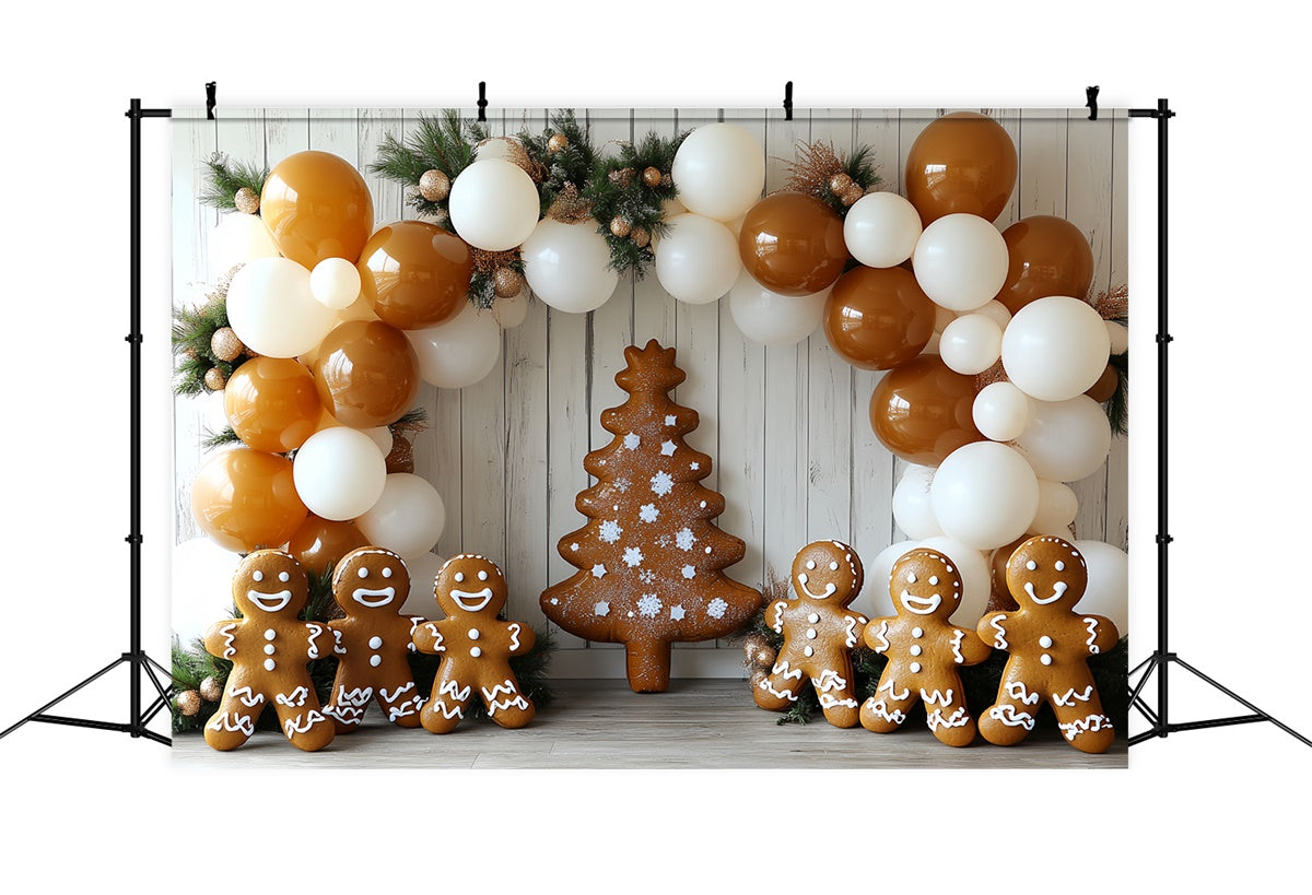 Toile de fond Nouveau-né Noël Joie Biscuit CSH5-322