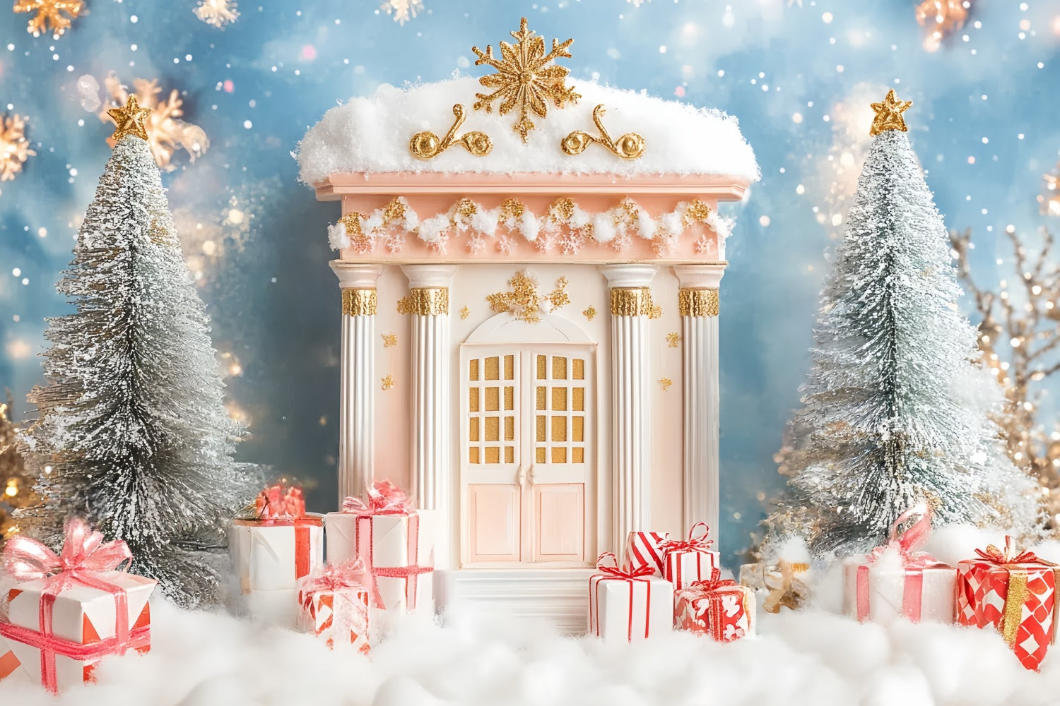 Toile de fond Noël Royaume Rêveur Nouveau-né CSH5-324