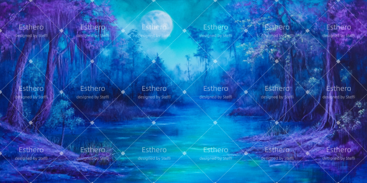 Toile de fond Theatre Marais Nocturne CSH511-T25