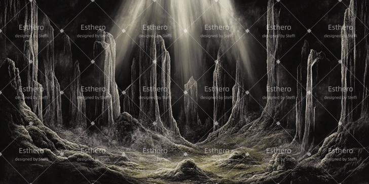 Fond de Scène Grotte Du Dragon CSH511-T26